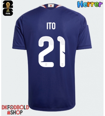 Japan Hiroki Ito #21 Hjemmebanetrøje VM 2026 Kort ærmer